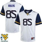 Men's West Virginia Mountaineers NCAA #85 Ricky Rogers White Authentic Nike Stitched College Football Jersey UN15Q18TY